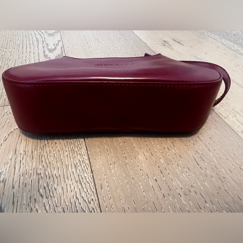 Burgundy Handbag Mini Red Shoulder Bag Purse - Picture 11 of 11